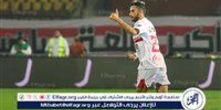 ناصر ماهر يؤازر لاعبي الزمالك أمام بيراميدز