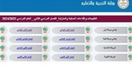 خطوات معرفة تقييمات وزارة التربية والتعليم الترم الثاني