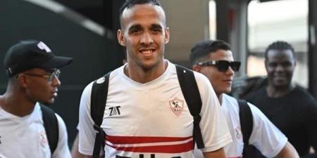 ناصر منسي يقود هجوم الزمالك أمام زد في الدوري المصري