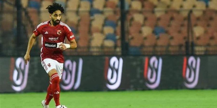 مروان عطية رجل مباراة الأهلي والمصري البورسعيدي في الدوري