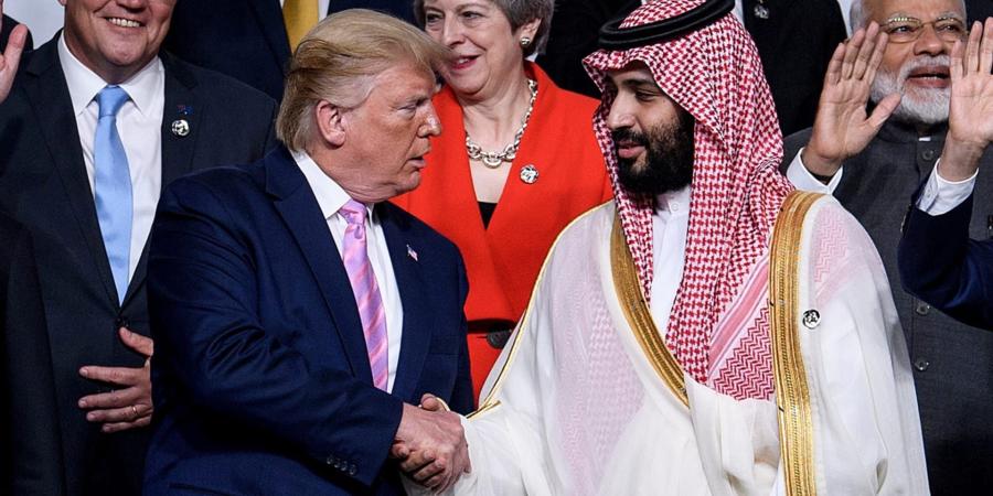 محمد بن سلمان يكشف لترامب الرغبة باستثمار 600 مليار دولار مرشحة للارتفاع بـ4 سنوات - الأول نيوز