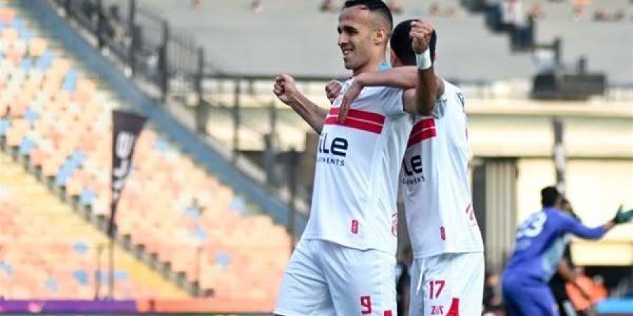 الزمالك يكتسح الجونة برباعية فى الدورى