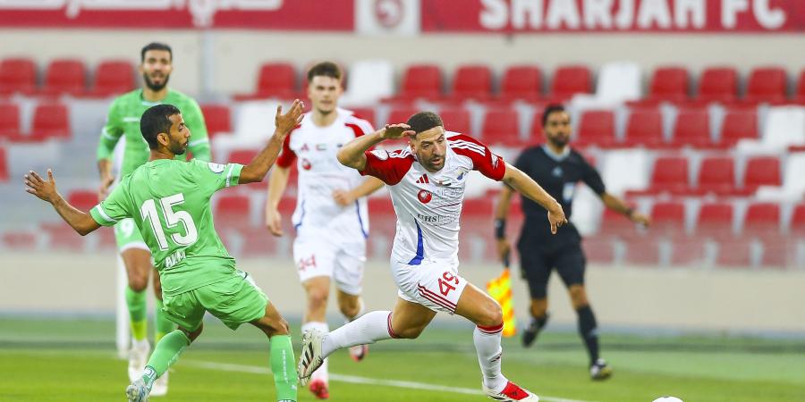 فوز الشارقة والنصر وعجمان وبني ياس في ختام الجولة 14 لدوري أدنوك