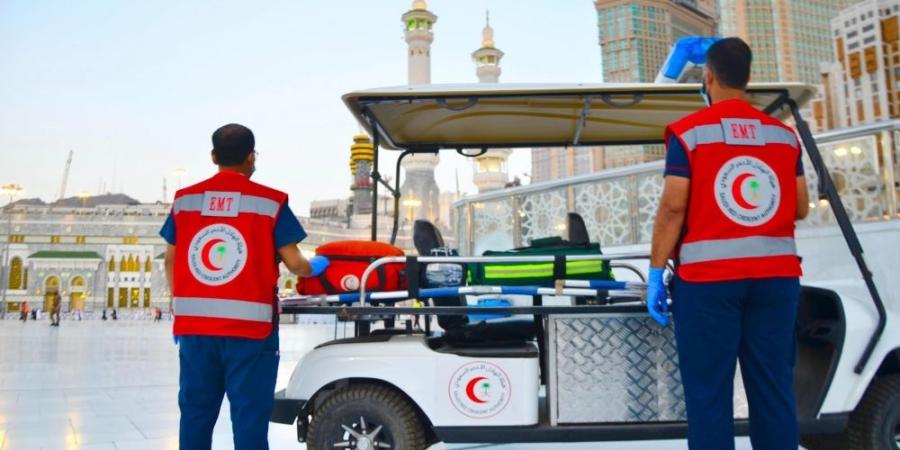 المدينة المنورة.. الهلال الأحمر يستجيب لإنقاذ معتمر في زمن قياسي