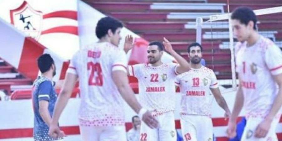 تأهل رجال طائرة الزمالك إلى ربع نهائي كأس مصر