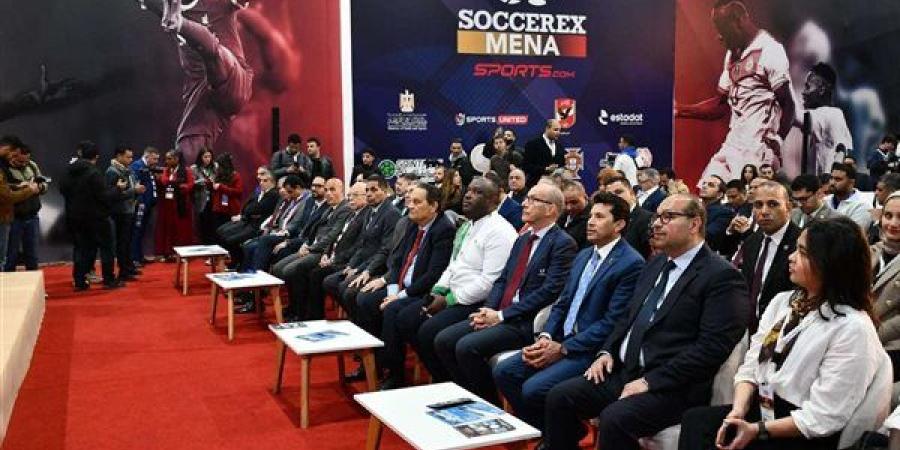 للمرة الأولى في مصر.. وزير الشباب يفتتح مؤتمر “SOCCEREX MENA” ضمن "سبورتس اكسبو 2025"