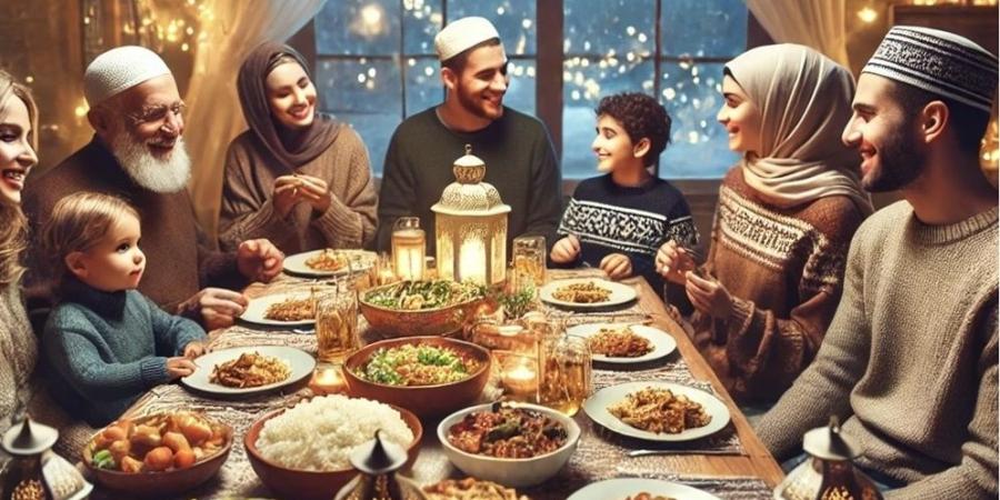 لمة العائلة في أول أيام رمضان.. دفء القلوب في أجواء شتوية