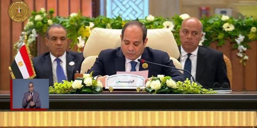 الرئيس السيسي: القدس رمز لهويتنا وأمتنا