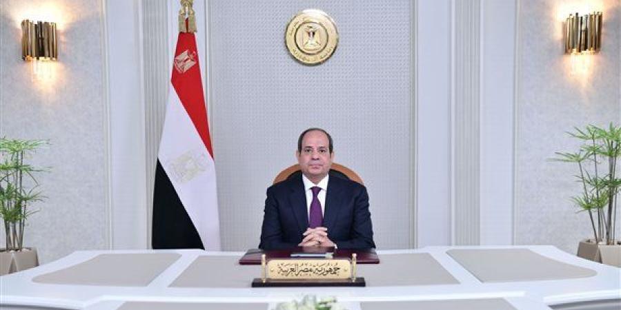 السيسي: مصر لا تعرف سوى السلام القائم على الحق والعدل واحترام الحدود