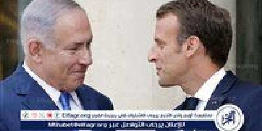 نتنياهو يهاجم ماكرون ويتهمه بـ "دعم" حركة "حماس"