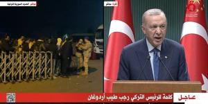 أردوغان: نظام الأسد رفض دعوات تركيا للحوار وسنعمل لصالح الشعب السورى