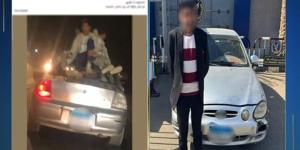 ضبط السائق المتورط بالسماح للأطفال بالجلوس أعلى سيارته حال سيره بموكب زفاف بالشرقية