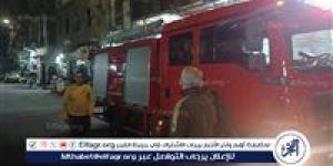 اندلاع حريق هائل داخل 5 منازل بالمنيا والحماية المدنية تتدخل