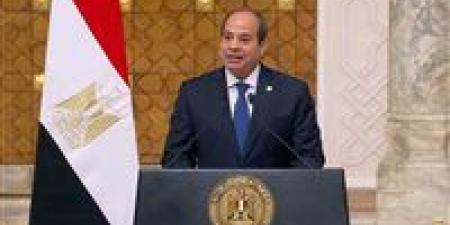 الرئيس السيسي: "مهما عملنا مش هنقدر نعوض أى شهيد أو مصاب"