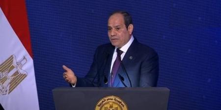 الرئيس السيسي للمصريين: "العدائيات لن تنتهي ومحدش يقدر يقرب من بلدكم"