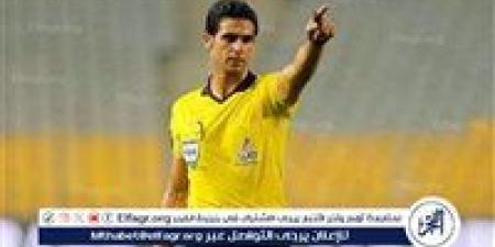 محمد معروف حكما لمباراة الأهلي وفاركو في الدوري المصري