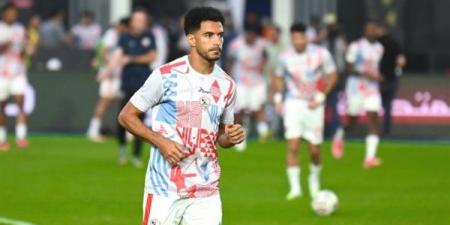 عمر جابر يخوض تدريبات تأهيلية على هامش مران الزمالك