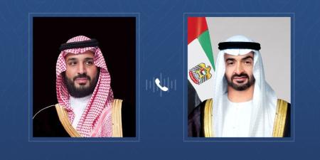 محمد بن زايد ومحمد بن سلمان يؤكدان أهمية الحفاظ على الاستقرار الإقليمي