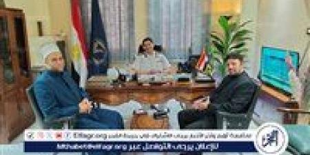 رئيس منطقة مطروح الأزهرية ومدير السجل المدني يبحثان آفاق التعاون لخدمة طلاب الأزهر