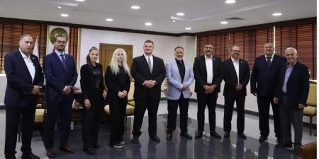 وفد اقتصادي تشيكي يزور غرفة تجارة العقبة لبحث فرص الاستثمار والتعاون المشترك