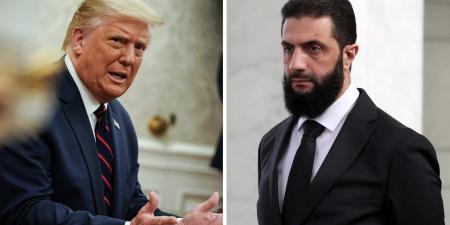 بعد تصريحات أحمد الشرع عن إسرائيل.. هل يلتقي ترامب بزيارته المرتقبة إلى دول الخليج؟ - الأول نيوز
