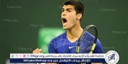 الكاراز يؤكد تعافيه من الاصابة قبيل انطلاق بطولة روما