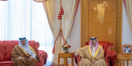 جلالة الملك يستقبل ولي العهد رئيس الوزراء