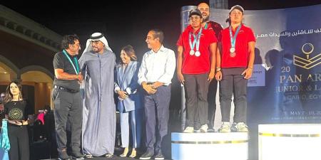 الإمارات تحصد 5 ميداليات في البطولة العربية للجولف