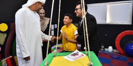 «زايد العليا» تبدأ تفقد مراكز التخاطب في مصر