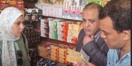 تموين المنتزة تضبط مواد غذائية منتهية الصلاحية