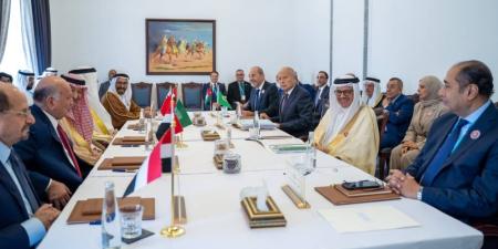 وزير الخارجية يترأس اجتماع هيئة متابعة تنفيذ القرارات والالتزامات على المستوى الوزاري التابعة لجامعة الدول العربية