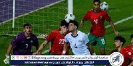 المغرب تفوز على مصر بهدف نظيف وتتأهل إلى نهائي كأس أمم إفريقيا للشباب تحت 20 عام