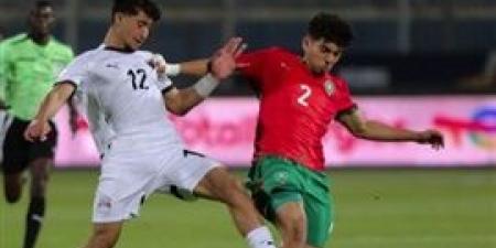 منتخب مصر يخسر من المغرب 0-1 فى نصف نهائى كأس أفريقيا للشباب