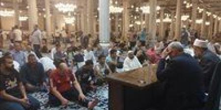 الأوقاف تعقد (323) مجلس فقه تحت عنوان "أنواع الإحرام وكيفية أداء كل منها"
