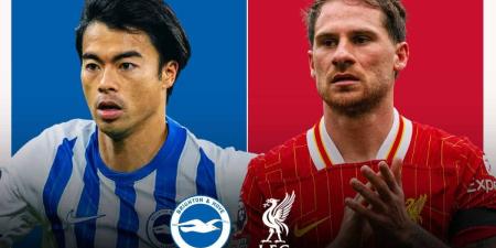 التشكيل المتوقع لمباراة برايتون ضد ليفربول بالدوري الإنجليزي