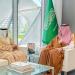 مستشار خادم الحرمين رئيس مجلس أمناء مكتبة الملك فهد الوطنية يستقبل سفير البحرين لدى السعودية
