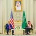 ولي العهد السعودي والرئيس الأمريكي يرأسان أعمال القمة السعودية الأمريكية ويوقعان وثيقة الشراكة الاقتصادية الإستراتيجية بين البلدين