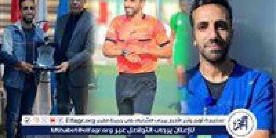 قاضي ملاعب بدرجة مُمرض.. اتحاد الكرة يكرم حكم من بني سويف أنقذ لاعب من بلع لسانه