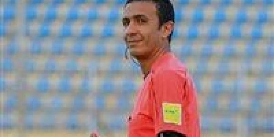 طارق مجدي حكما لمباراة الزمالك وطلائع الجيش بالدوري