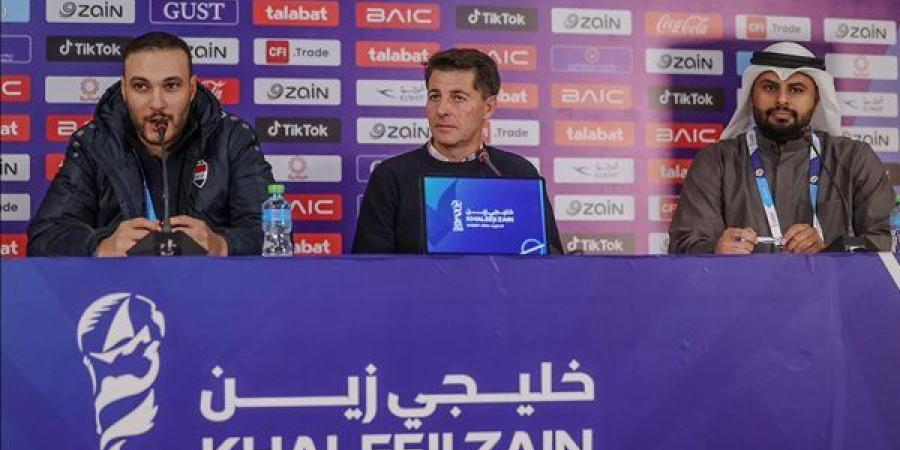 خليجي 26.. مدرب العراق: ارتكبنا الأخطاء ومنتخب البحرين تفوق علينا في الالتحامات