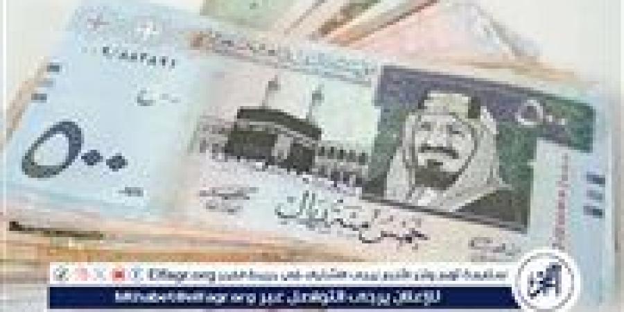 سعر الريال السعودي اليوم الأربعاء 25 ديسمبر 2024 مقابل الجنيه المصري بالبنوك