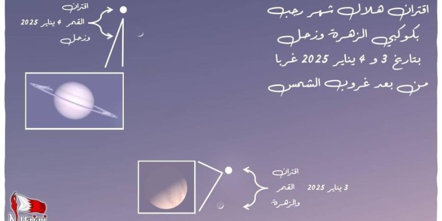 الحجري: غرتان لشهر رجب وهلاله يقترن بالزهرة وزحل