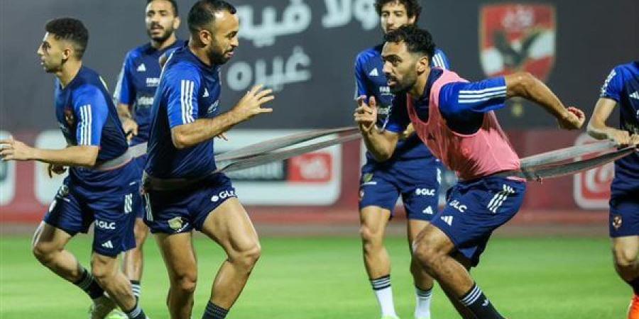 الأهلي يختتم استعداداته لمواجهة إنبي في الدوري المصري