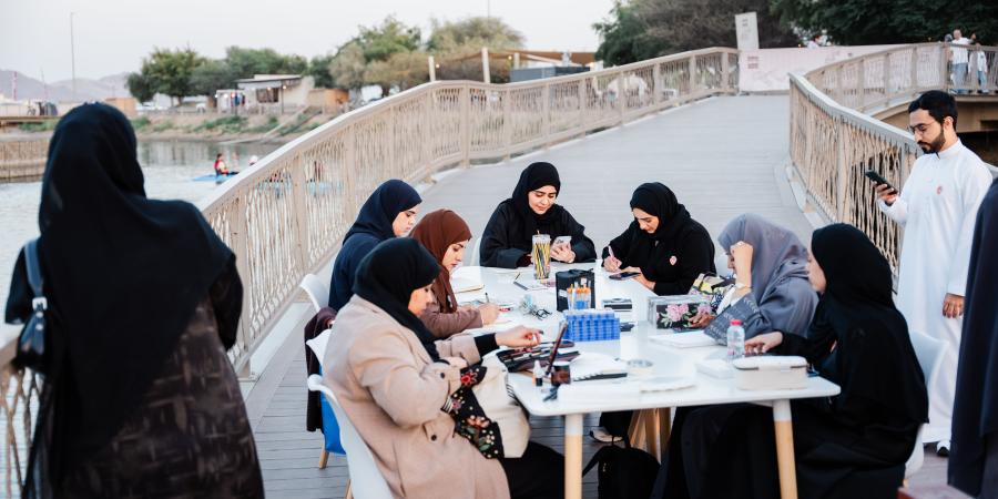 تنظيم «ممشى المبدعين» ضمن مهرجان «شتانا في حتا»