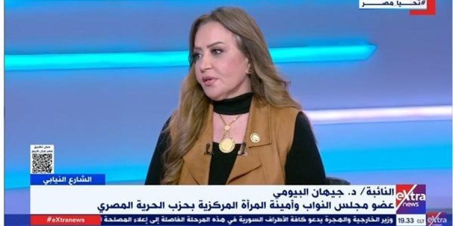 جيهان البيومي: هناك دعمًا كبيرًا للمرأة في مختلف المجالات