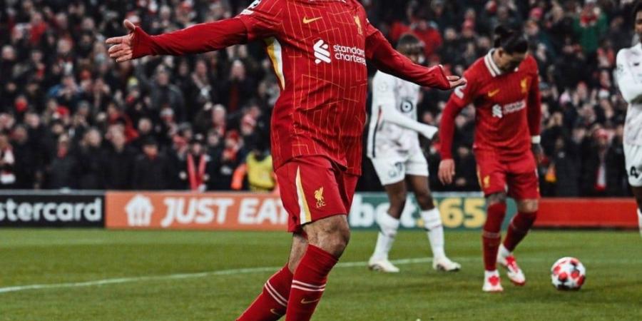 4 أرقام قياسية لـ محمد صلاح في فوز ليفربول على ليل بدوري الأبطال