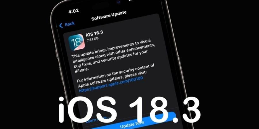 آبل تطرح تحديث "iOS 18.3" لأجهزة "iPhone".. بمميزات خرافية