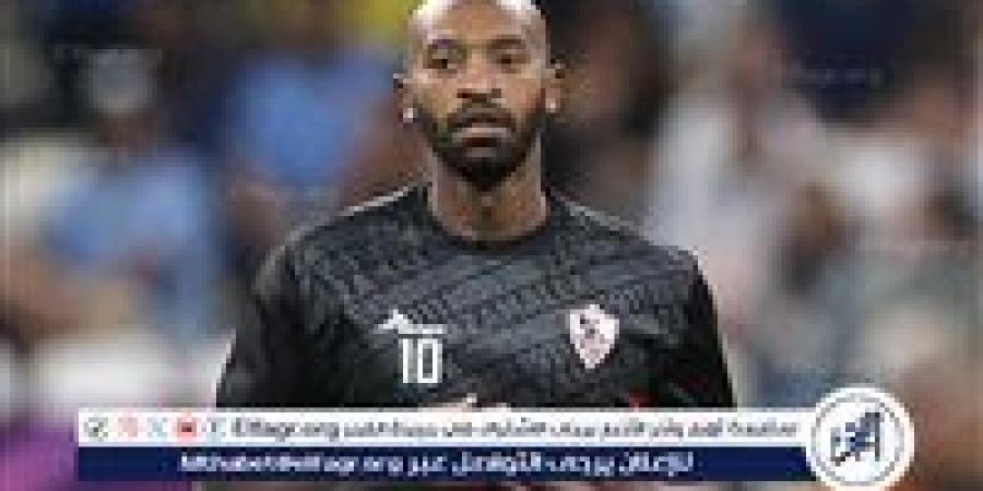 شيكابالا يواصل الغياب عن مران الزمالك قبل مباراة بيراميدز