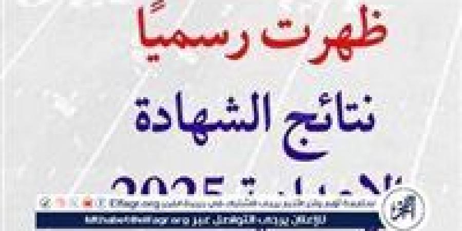 عاجل| ظهرت الآن... إعتماد الشهادة الإعدادية في محافظة القاهرة