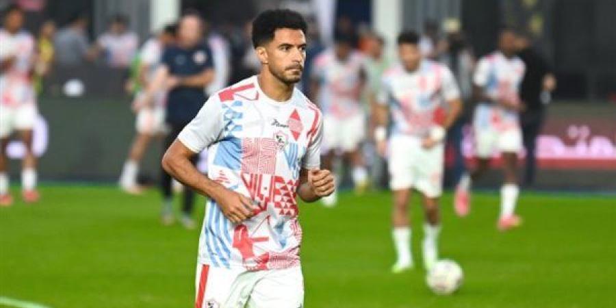 عمر جابر يخوض تدريبات تأهيلية على هامش مران الزمالك